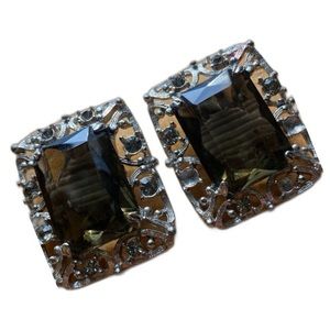 Large Sarah Coventry signed vintage earrings